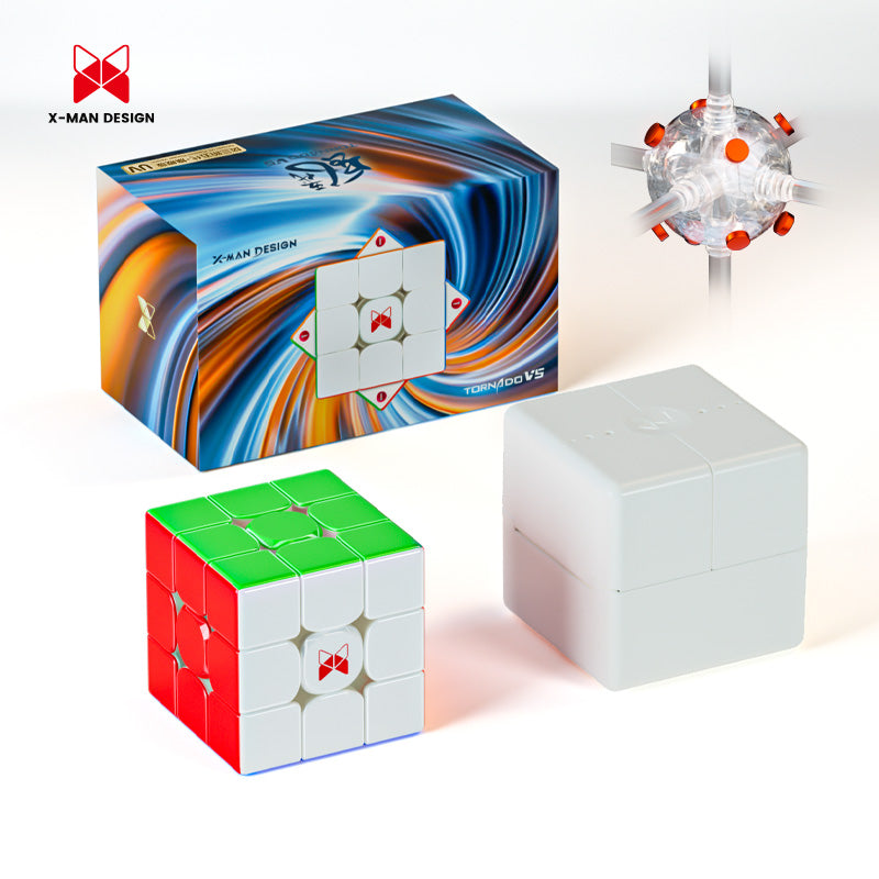 QiYi Tornado v5 3x3 Flagship (Magnetic+UV+8 Magnets Ball Core)