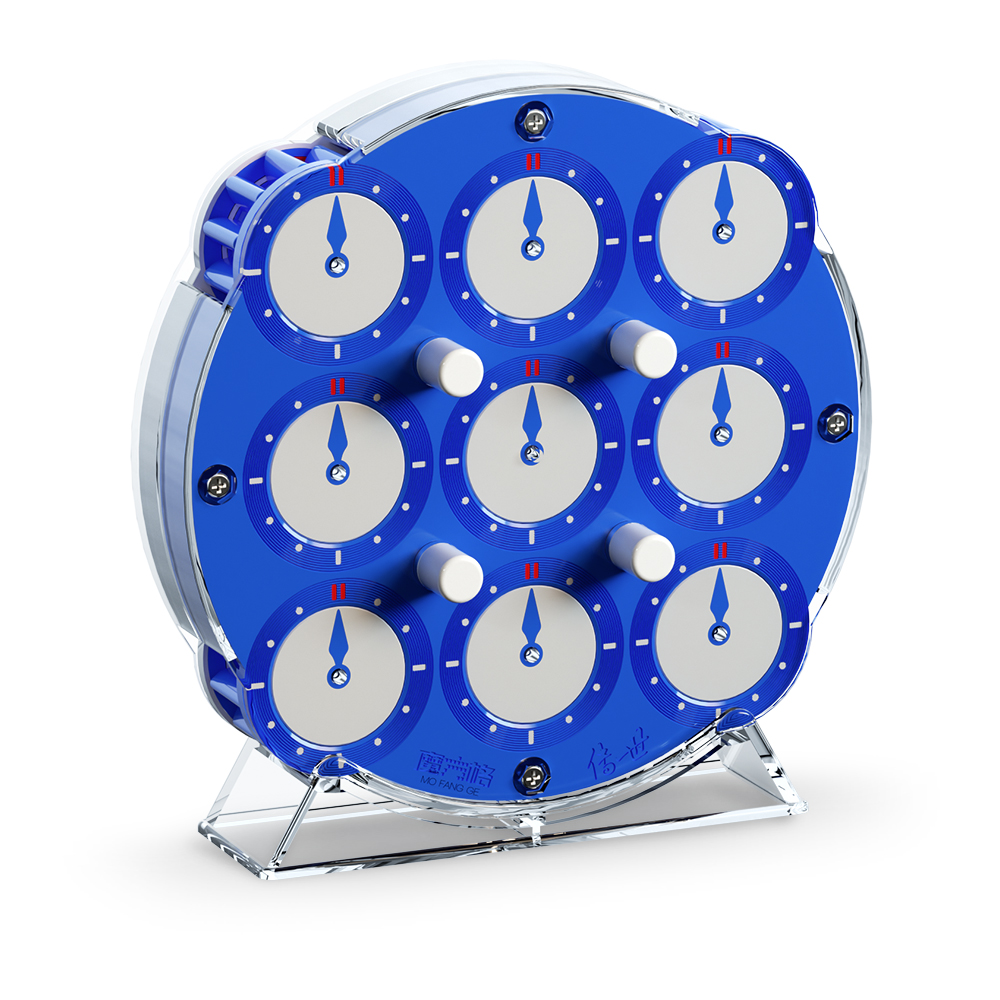 QIYI MAGNETIC CLOCK - BLUE
