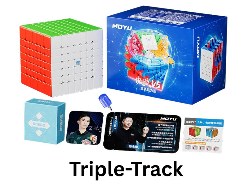 MoYu AoFu V5 7x7 Magnetic Cube (Triple Track)