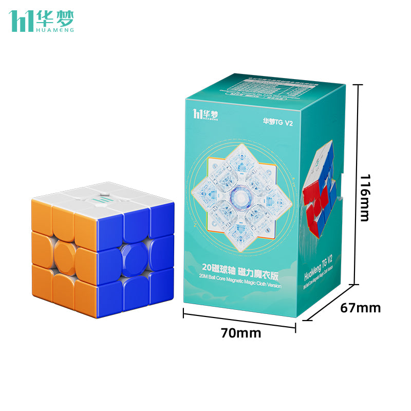 MoYu Huameng TG V2 3x3 (Magnetic+20 Magnets Ball Core+UV)