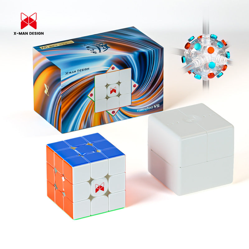 QiYi Tornado v5 3x3 Pioneer (Maglev+UV+20 Magnets Ball Core)