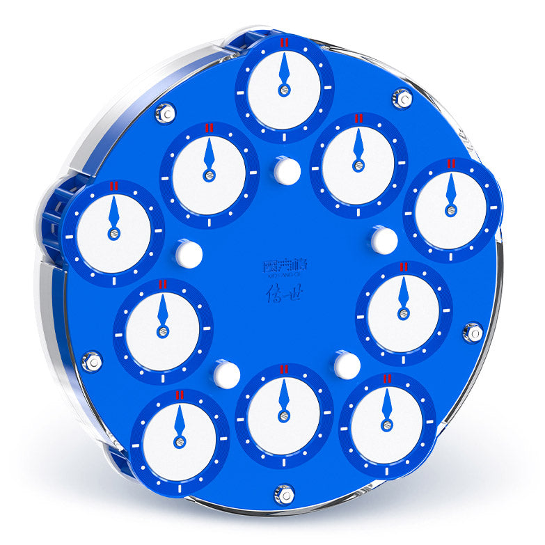 QiYi 5x5 Clock Magnetic - Blue