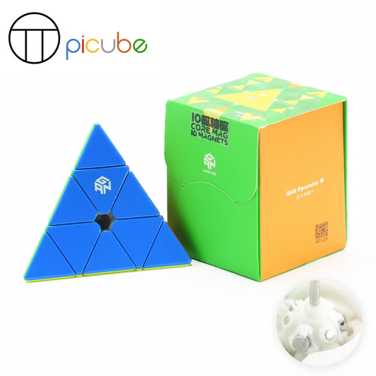 Picube GAN Pyraminx Enhanced UV 10-Magnet